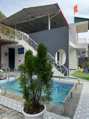 A7 Resorts 3 BHK Luxury Villa Pool Snooker Waterfall Bonfire River